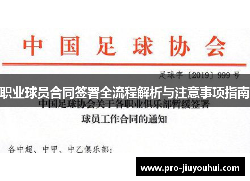 职业球员合同签署全流程解析与注意事项指南 职业球员合同签署全流程解析与注意事项指南